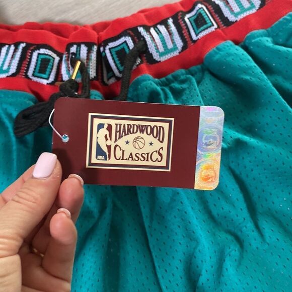 NBA Memphis Grizzlies Nike Hardwood Classics Swingman Performance Shorts‎ NWT M - Picture 7 of 9